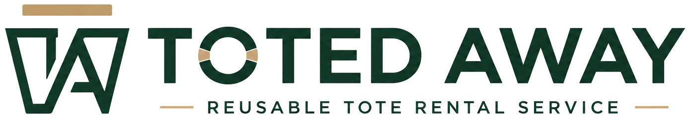 Toted Away — reusable tote rental service